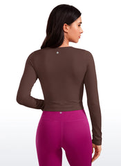 Seamless Double Lined Ribbed Long sleeve