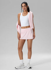 Feathery-Fit Mid Rise Tennis Skirt 13''