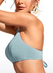 Sunshine Lace Up Strappy Bikini Top