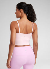Butterluxe Built in Bra Adjustable Strap Tank