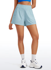 Feathery-Fit Soft Pocket Shorts Linerless 3''