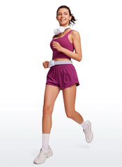 Feathery-Fit Soft Lined Zip Pocket Shorts 2.5''