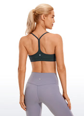 Butterluxe Y Back Spaghetti Thin Strap Bra
