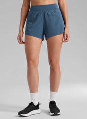 Feathery-Fit Soft Dolphin Lined Shorts 3''