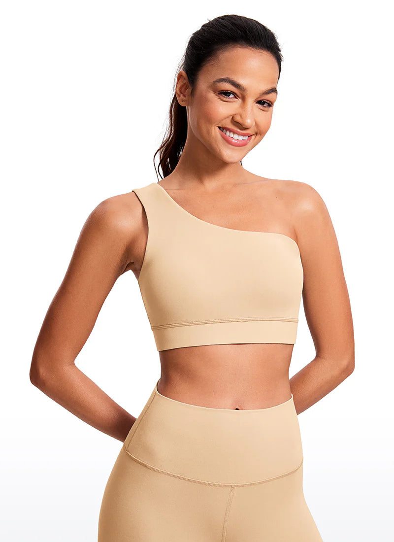 Butterluxe One Shoulder Sports Bra