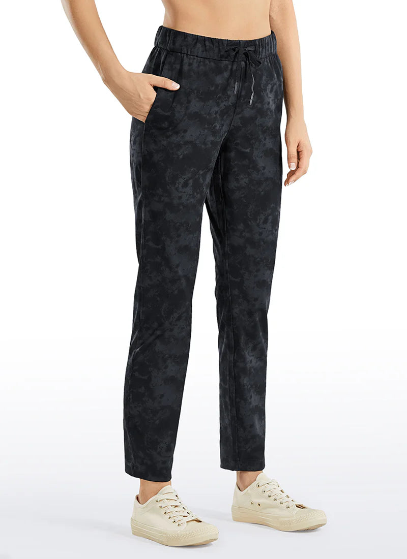 Stretch Drawstring 7/8 Pocket Pant 27''