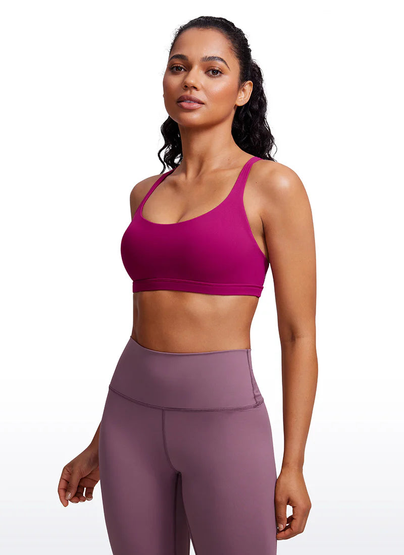 Nakedfeel Low Cut Strappy Bra (8 Straps)