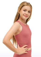 Butterluxe Girls Double Lined Racerback Tank Tops