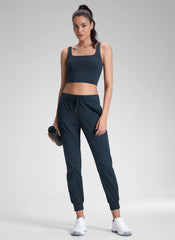 Stretch Drawstring Pocket Jogger 27''