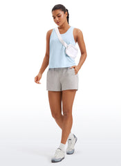 Pima Cotton Sleeveless  Scoop Neck Tank
