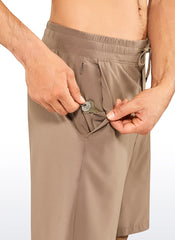 Feathery-Fit Linerless Athletic Shorts 9''