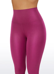 Matte Faux Leather Legging 28''