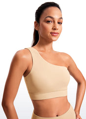 Butterluxe One Shoulder Sports Bra