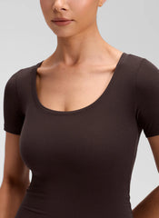 Softembrace U Neck Tight Fit Short Sleeve