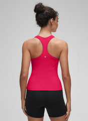 Butterluxe Racerback Waist Length Tank