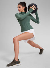 Cloudweight Mock Neck Long Sleeve