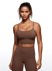 Brushed Nakedfeel Longline Adjustable Bra