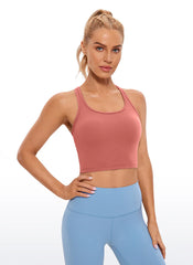 Butterluxe Racerback Built in Bra Tank