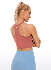 Butterluxe Racerback Built in Bra Tank