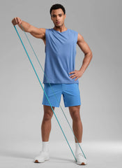 Feathery-Fit Soft Linerless Split Shorts 7"