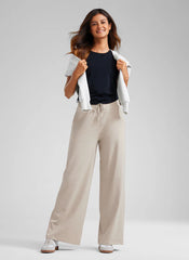 Cloud Jersey Wide Leg Sweatpant 30”