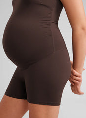 Butterluxe Maternity Shorts Romper 4''