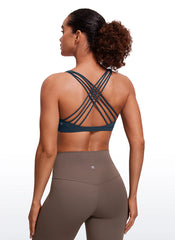 Nakedfeel Low Cut Strappy Bra (8 Straps)