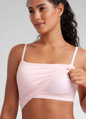 Butterluxe Built in Bra Adjustable Strap Tank