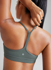 Butterluxe Y Back Spaghetti Thin Strap Bra