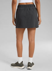 Stretch High Rise Mini Hiking Skirt 14.5’’
