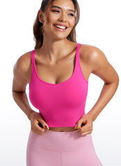 Butterluxe-Light V Neck Longline Sports Bra