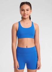 Butterluxe Girls Sport Bra Strappy Back