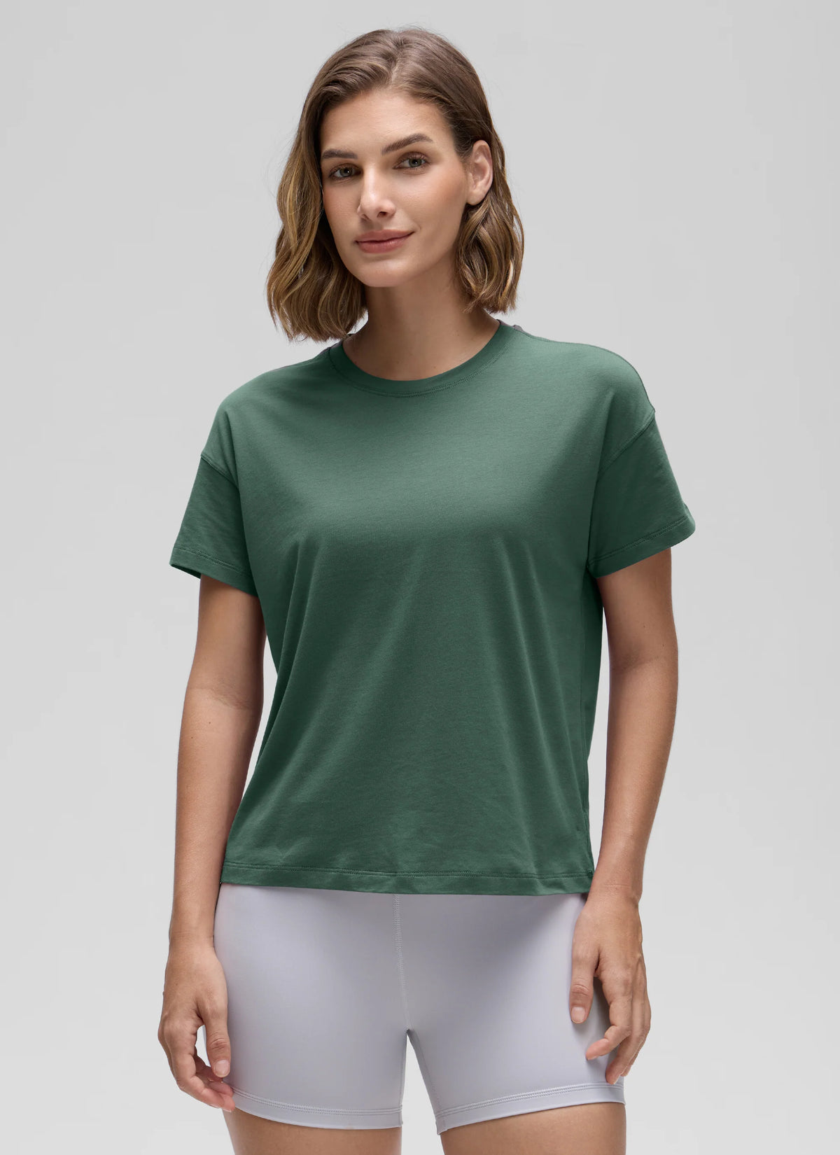 Pima Cotton Loose Fit Short Sleeve