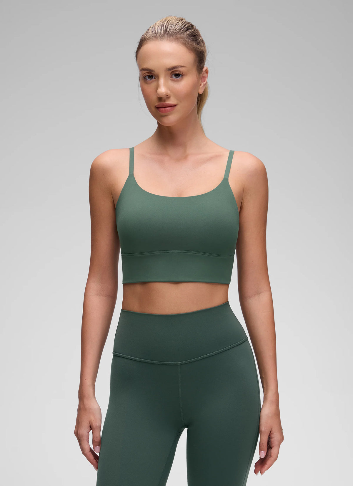 Brushed Nakedfeel Longline Adjustable Bra