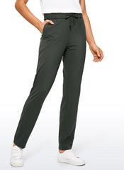 Stretch Drawstring Pocket Pant 31''