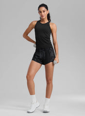 Feathery-Fit Soft  2 in 1 High Rise Shorts 3''