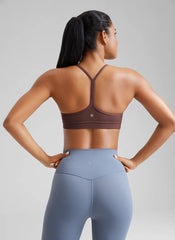 Butterluxe Y Back Spaghetti Thin Strap Bra