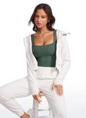 Butterluxe Double Lined Square Neck Tank