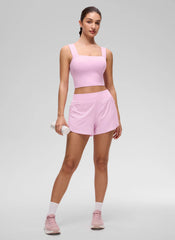 Butterluxe Wide Straps Built in Bra Tank