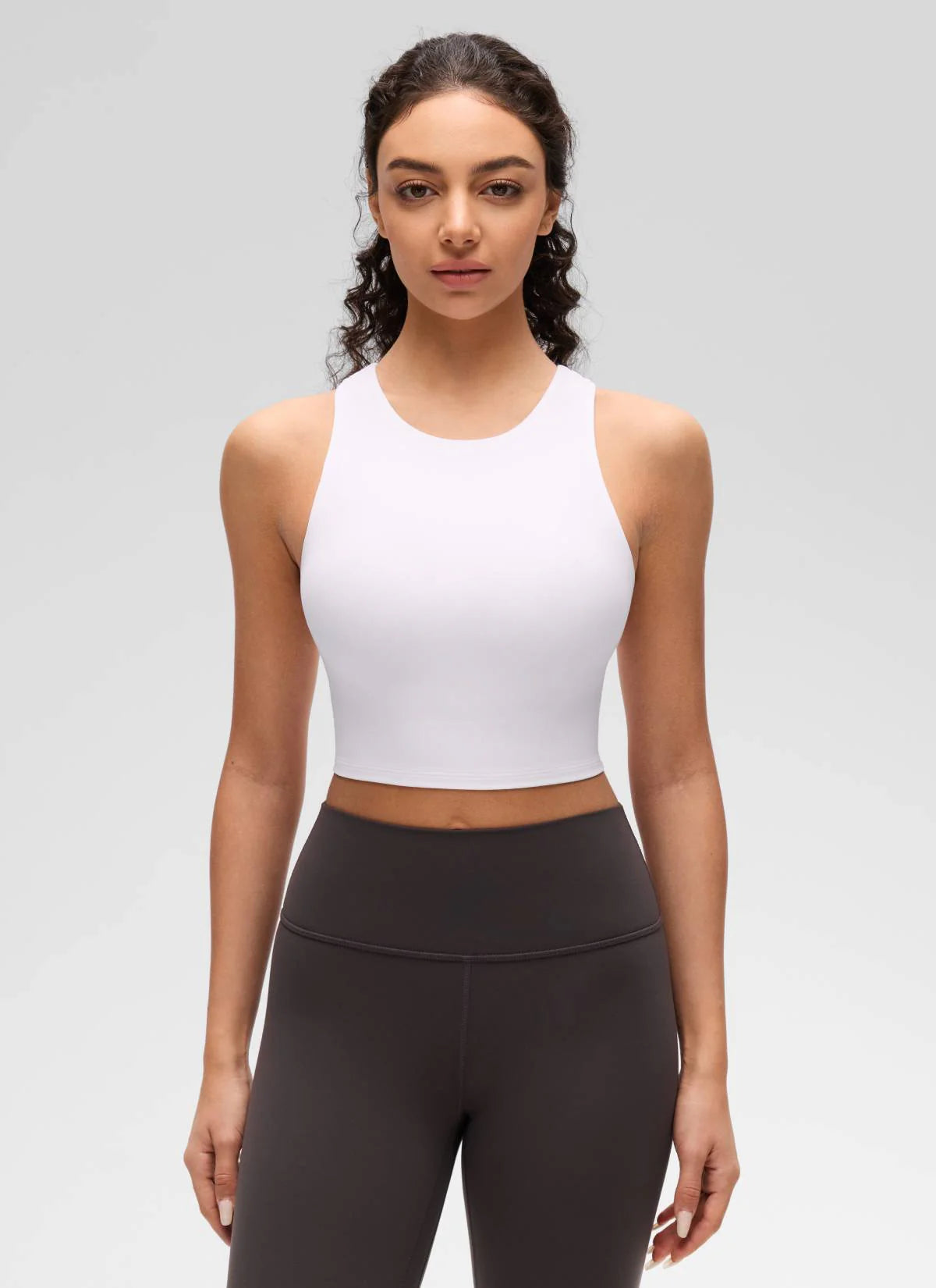 Butterluxe High Neck Built in Bra Tank