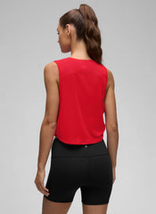 Pima Cotton Crop Deep Armhole Tank