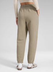 Fleece Lined High Rise Jogger Sweatpant 28''