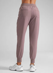 Feathery-Fit Drawstring Pocket Jogger 28''