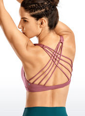 Nakedfeel Low Cut Strappy Bra (8 Straps)