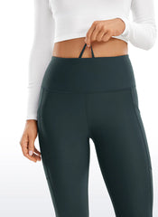 Thermal Fleece Lined Pocket Legging 25''