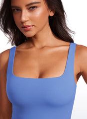 Butterluxe Double Lined Square Neck Tank