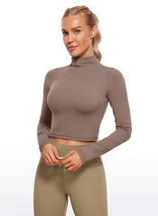 Butterluxe Mock Turtleneck Long Sleeve