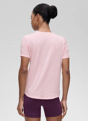Pima Cotton Round Neck Short Sleeve