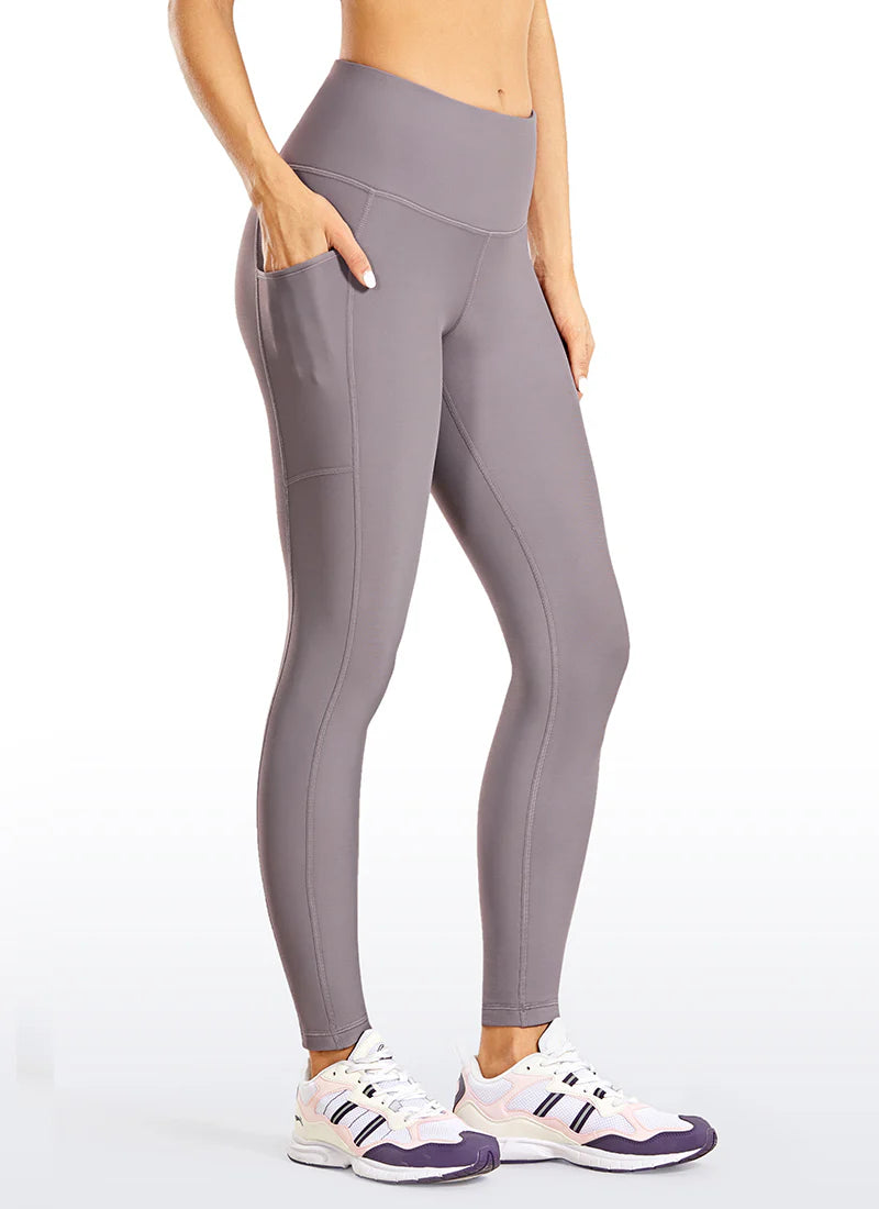 Thermal Fleece Lined Pocket Legging 25''
