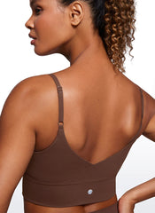 Brushed Nakedfeel Longline Adjustable Bra